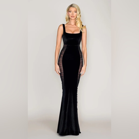 MODA GLAM BOUTIQUE ALLURE GOWN - 10 NWT Formal sexy gown - Picture 2 of 7